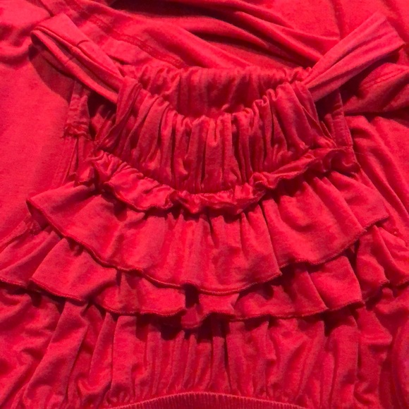 🌹❤️ Miuse Layered Ruffled Strap Tank Dress💃🏻 - Picture 2 of 7